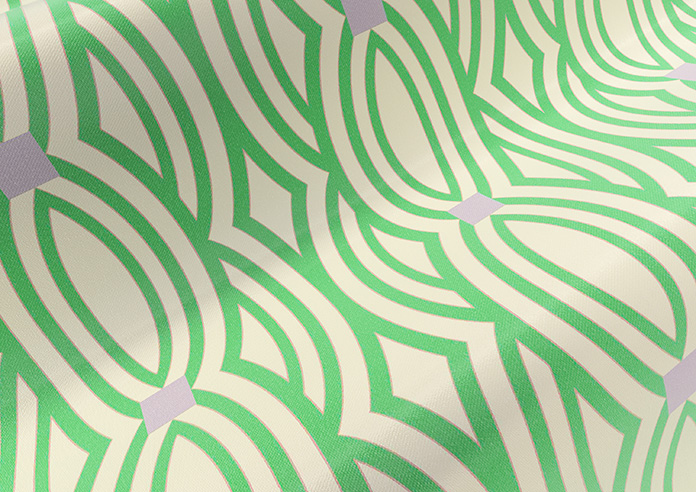 Opulent Scallop, Spearmint - Twist&Fit Roman Blind - Image 4